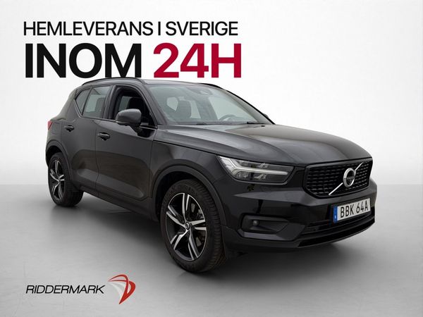 Volvo XC40 Recharge T4 R-Design Drag Värmare Pano H/K 360° - 2021