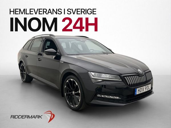 Skoda Superb iV Sportline Värmare Drag Canton Pano - 2021