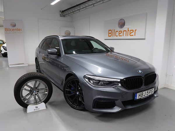 BMW 530 d xDrive M Sport V-Däck ingår H/K-HUD-360°-Pano-Drag-Värm - 2020