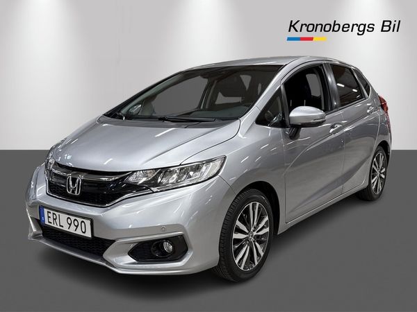 Honda Jazz 1.3 i-VTEC 100hk Elegance Navi Manuell Dragkrok - 2018
