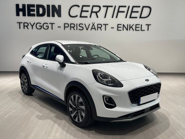 Ford Puma TITANIUM 1.0 ECOB MHEV 125HK AUT Räntekampanj 3,95% - 2024