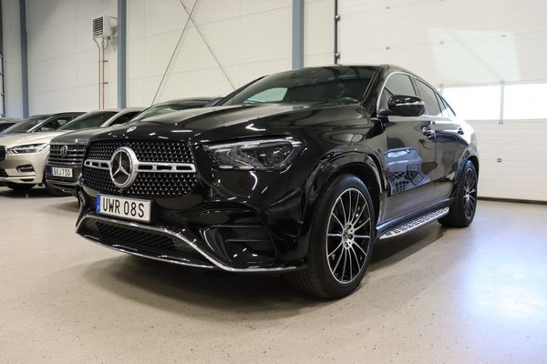 Mercedes GLE350 de de 4MATIC Coupé MOMS AMG Pano Burm Drag HuD 333hk - 2024
