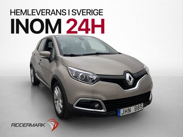 Renault Captur 1.2 TCe 120hk Två-Brukare Navi P-Sensorer BT - 2014