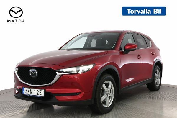 Mazda CX-5 Optimum 194hk AWD V-hjul Dragkrok 360° Navi BOSE HUD - 2019