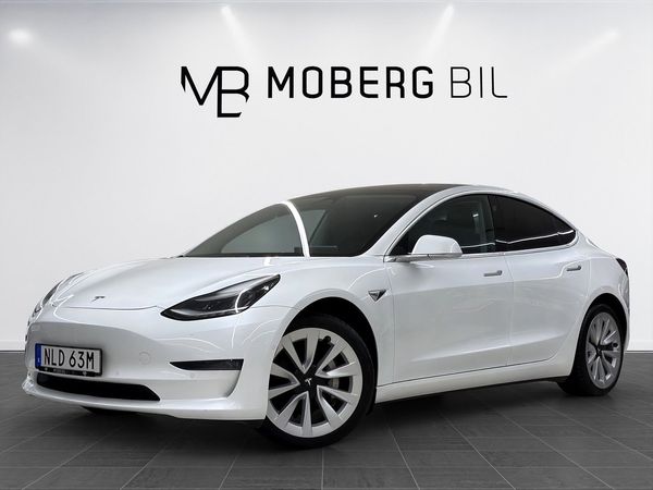 Tesla Model 3 Long Range 440hk Pano Läder B-Kamera Elstol MOMS - 2020