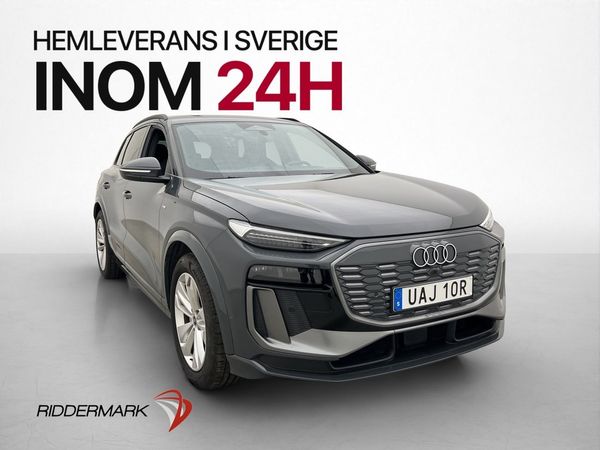Audi Q6 e-tron 252hk S-Line 360° Värmare Skinn Rattvärme - 2025