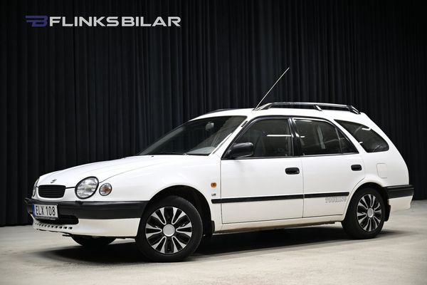 Toyota Corolla Kombi 1.6 110HK Dragkrok|Lågmil| - 1998