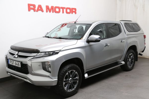 Mitsubishi L200 Dubbelhytt 2,2 Di-D 4WD Premium Kåpa Drag Leasbar - 2020