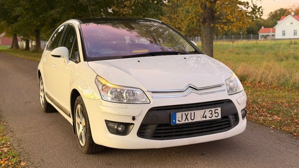 Citroen C4 1.6 Bioflex Svensksåld Panorama, Ny besiktigad, - 2009
