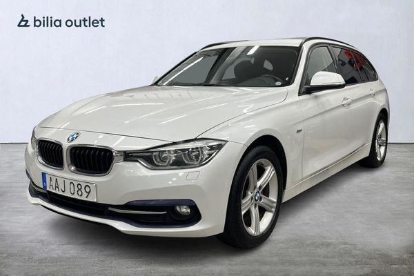 BMW 320 d xDrive Touring Sport line 190hk Dragkrok Navi Rattvärme - 2017