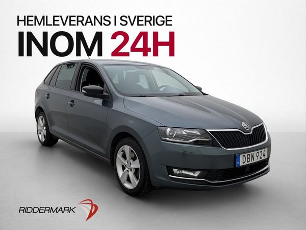 Skoda Rapid 1.0 TSI 110hk Kamera Keyless CarPlay P-Sensorer - 2018
