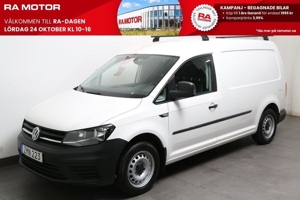 Volkswagen Caddy Maxi Van 2,0 TDI 102hk Skåp P-Värmare Drag Leasbar - 2019
