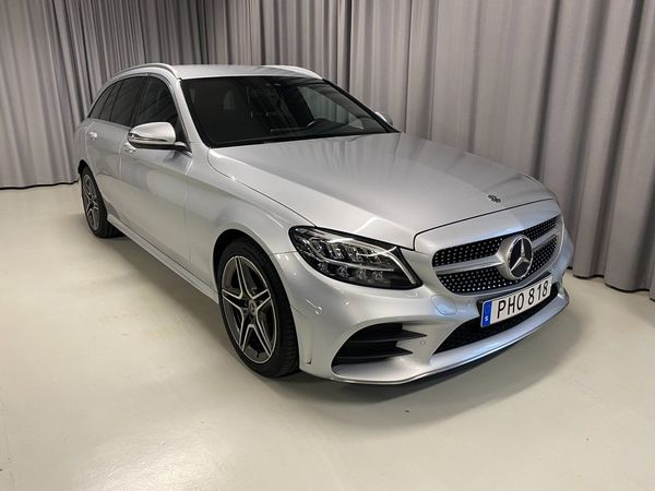 Mercedes C200 T d 9G-Tronic AMG Line 160hk. Navi, dragkrok - 2020