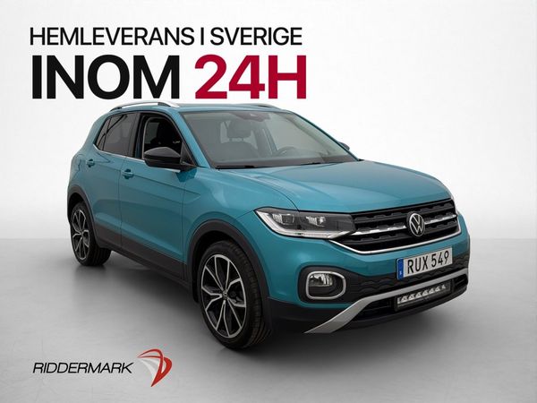 Volkswagen T-Cross 1.0 TSI 110hk GT Beats CarPlay Halvskinn - 2021