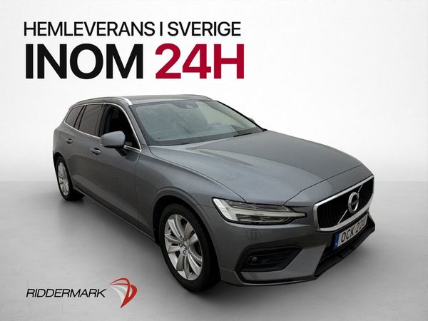 Volvo V60 B4 197hk Advanced Värmare H/K Kamera CarPlay Drag - 2021