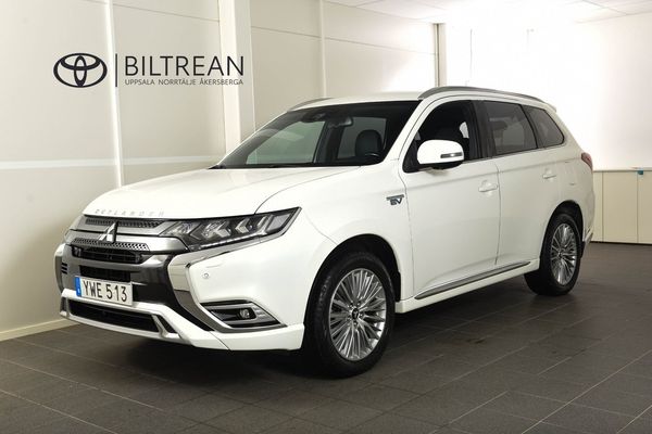 Mitsubishi Outlander PHEV Business Drag Skinn 360kamera Rattvärme - 2019