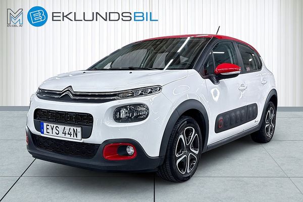 Citroen C3 1.2 PureTech 1-ägare Shine Carplay PDC LED Navi 82 - 2020