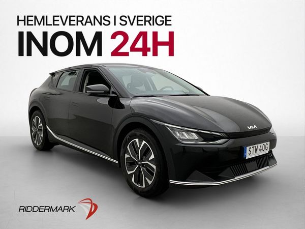 Kia EV6 77.4 kWh Värmepump Kamera Läder Elstol Rattvärme - 2023