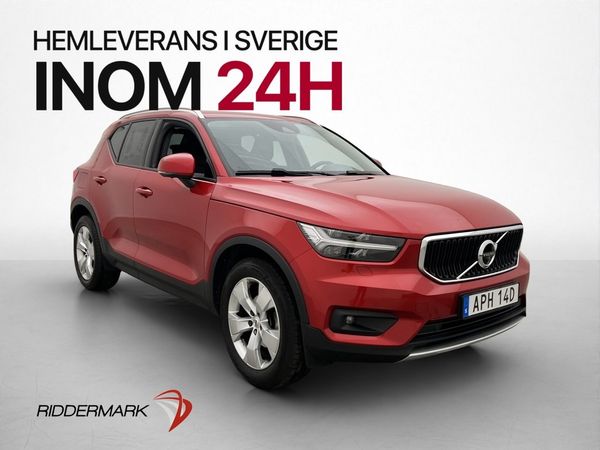 Volvo XC40 T3 Momentum Värmare VOC 360° Navi Skinn Dragkrok - 2021