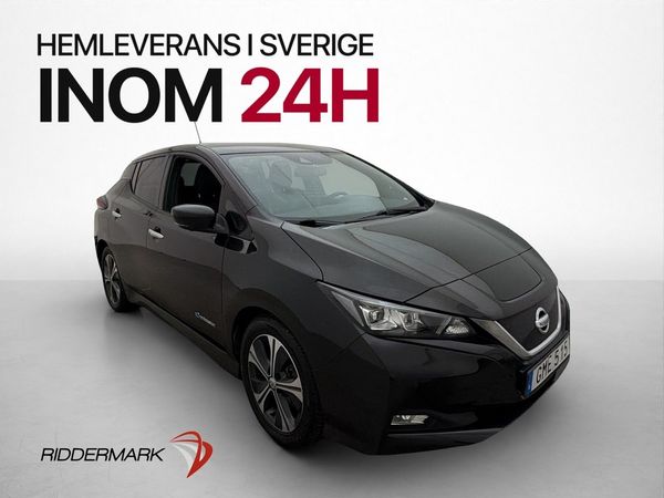 Nissan Leaf 150hk Tekna BOSE 360° Navi Rattvärme Halvskinn - 2019