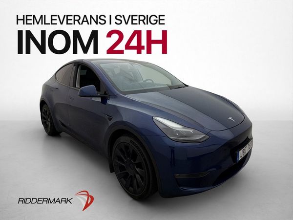 Tesla Model Y Long Range AWD Autopilot Värmepump Dragkrok - 2022