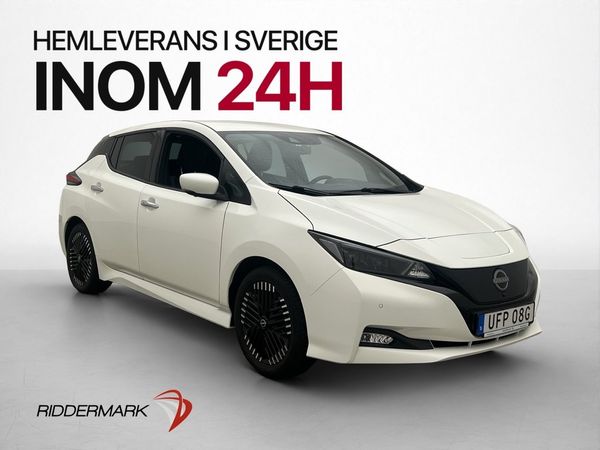 Nissan Leaf 40 kWh MOMS Tekna Skinn 360° BOSE Värmepump - 2022