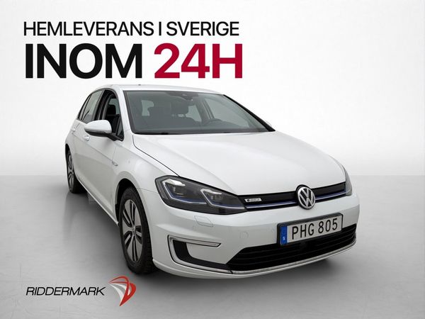 Volkswagen Golf e- 136hk Cockpit Navi Kamera Värmepump - 2017