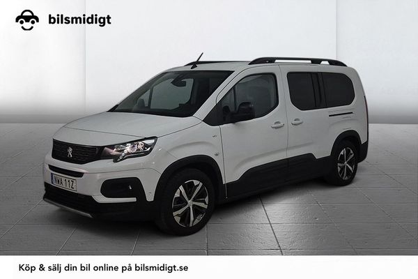 Peugeot e-Rifter GT Line 7-sits 50 kWh Cockpit Navi Kamera MOMS 136hk - 2022