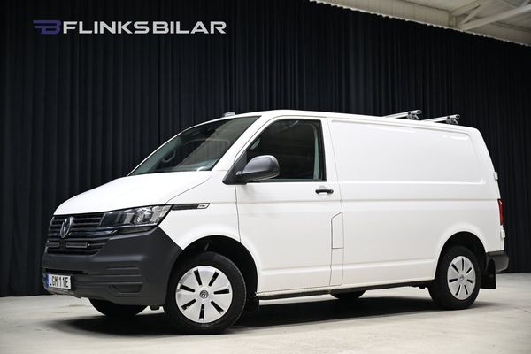 Volkswagen Transporter DSG 150HK Drag|Värmare|Inredd|Backkamera|EnÄgare|Moms - 2023
