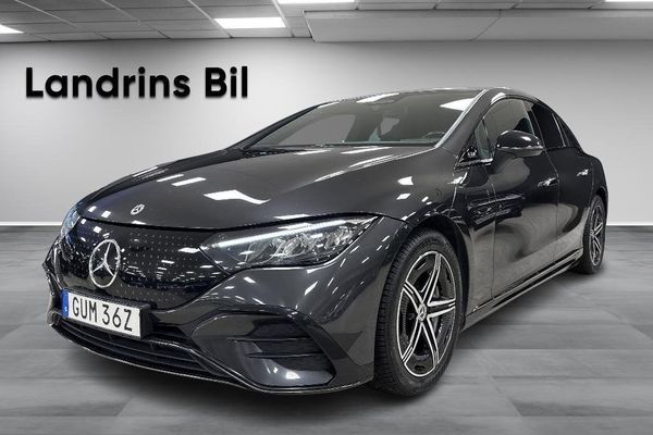 Mercedes EQE350 4MATIC AMG Drag Distronic Vinterpaket Backkamera - 2023