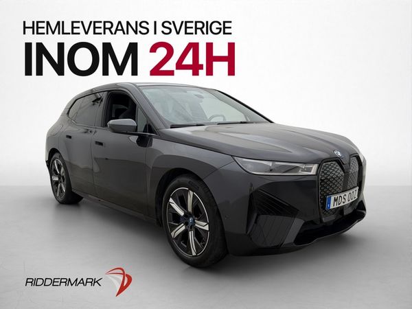 BMW iX xDrive Sport Package HUD 360° Adaptiv-farthållare - 2022