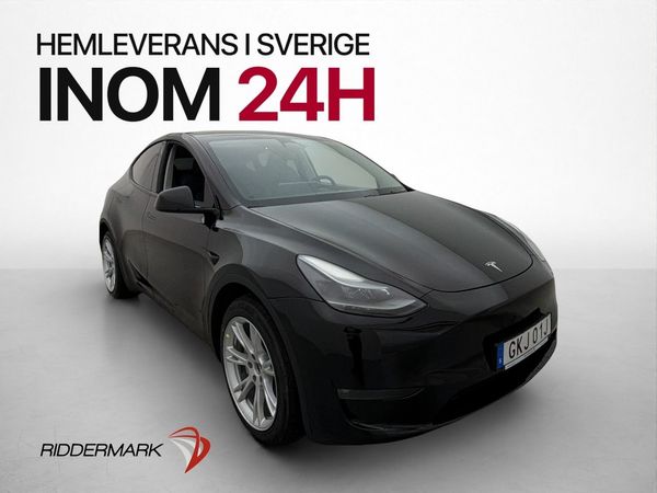 Tesla Model Y Long Range AWD 514hk Värmepump Rattvärme MOMS - 2023