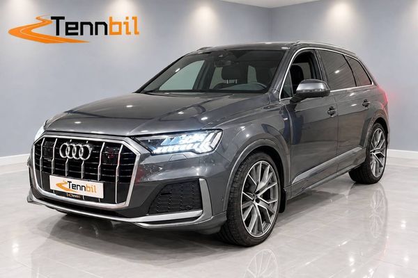 Audi Q7 50 TDI S-line quattro 7-sits Värmare 360° Matrix Drag - 2023