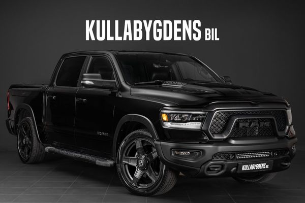 RAM 1500 Rebel 5.7 V8 HEMI Rambox | Moms | Flaklock | Släde |22" - 2021
