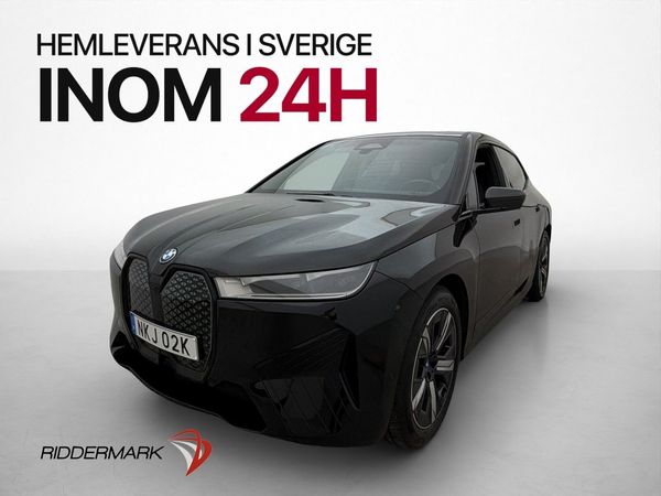 BMW iX xDrive50 H/K 360° Läder Panorama Drag MOMS - 2024