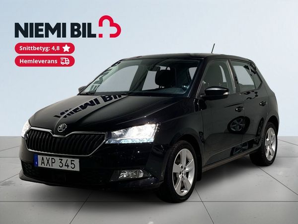 Skoda Fabia 1.0 TSI Style Mvärm Psens CarPlay Farthållare S/V-hjul - 2019