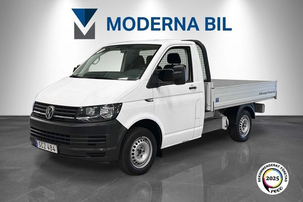 Volkswagen Transporter Chassi Cab 2.0 TDI 102hk Moms Nyservad Drag D-värm Eu 6 - 2016
