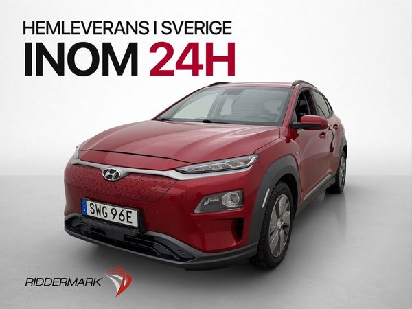 Hyundai Kona Electric 64 kWh Premium Skinn Krell-Ljud Kamera - 2019