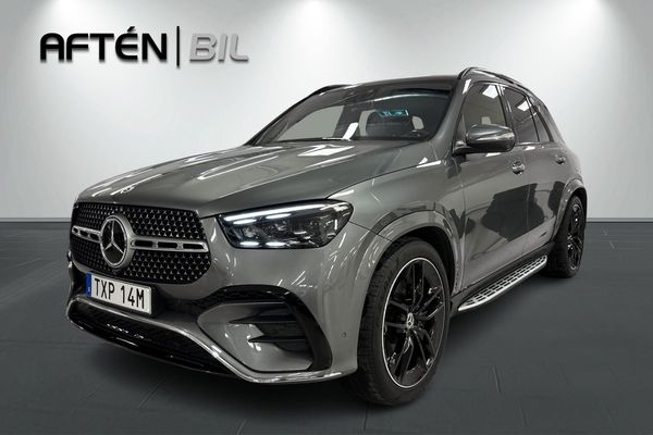 Mercedes GLE350 de 4M 9G AMG Line LUFT BUR PANO DRAG LÄDER 360 22" - 2023