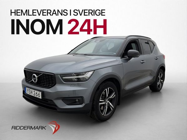 Volvo XC40 T5 AWD R-Design Drag Värm VOC 360° Navi Skinn - 2019