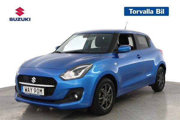 Suzuki Swift Hybrid CVT 1.2 83hk Aut Select B-Kamera V-hjul MOMSBIL - 2024
