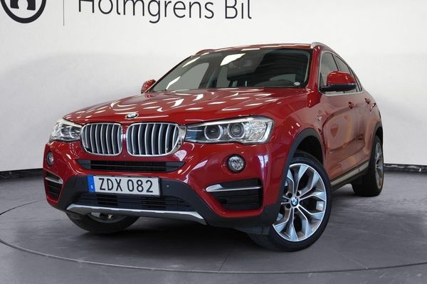 BMW X4 xDrive20d X Line Drag HiFi Backkamera Rattvärme | Ränta - 2018