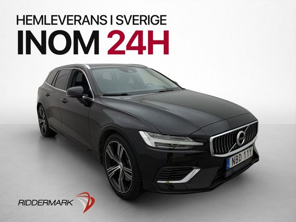 Volvo V60 T8 AWD Inscription Läder Värmare Kamera BLIS Drag - 2020