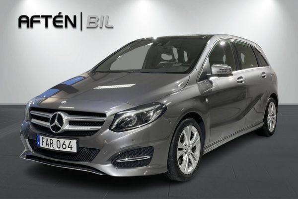 Mercedes B180 Automat Glastak kamera Läder Sensorer Lågmil - 2017