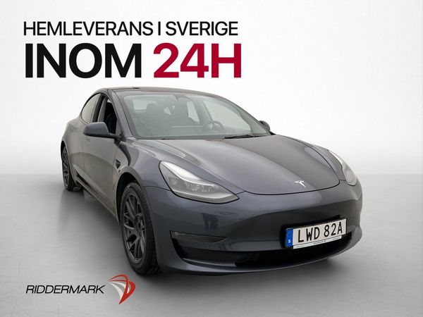 Tesla Model 3 Long Range AWD Autopilot Pano En-Brukare MOMS - 2022