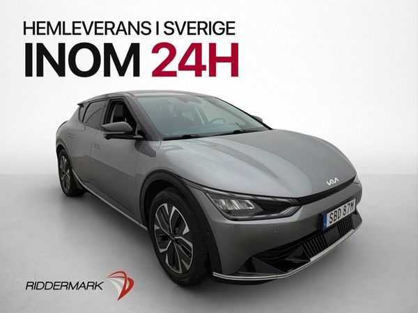 Kia EV6 77.4 kWh AWD Värmepump Drag 360° Skinn CarPlay Navi - 2023