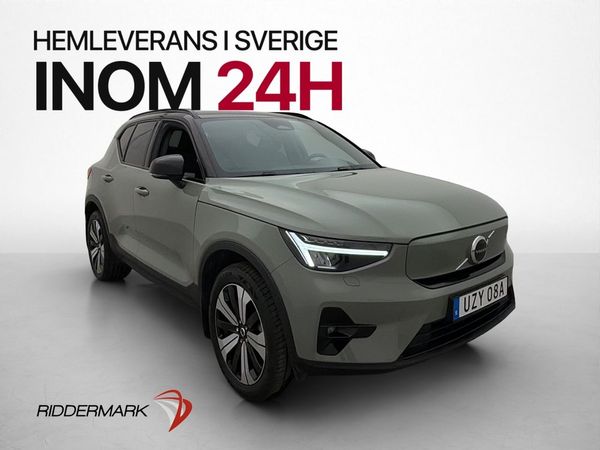 Volvo XC40 Recharge Plus Edition Värmepump Drag Kamera Navi - 2023