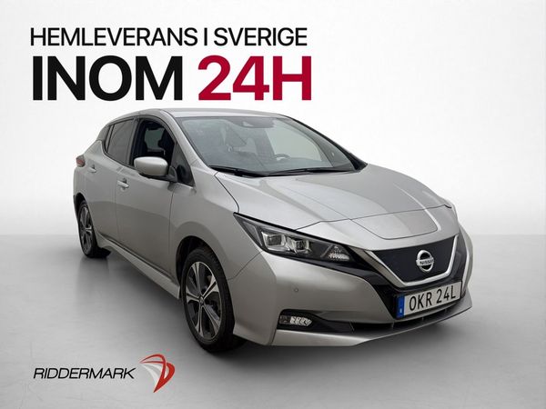 Nissan Leaf e+ 217hk Tekna BOSE 360°Kamera Rattvärme MOMS - 2021