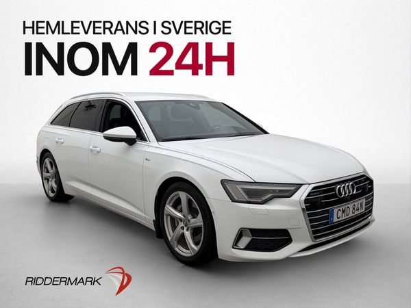 Audi A6 50 TDI Quattro S Line Värmare Drag Matrix 360° Navi - 2019