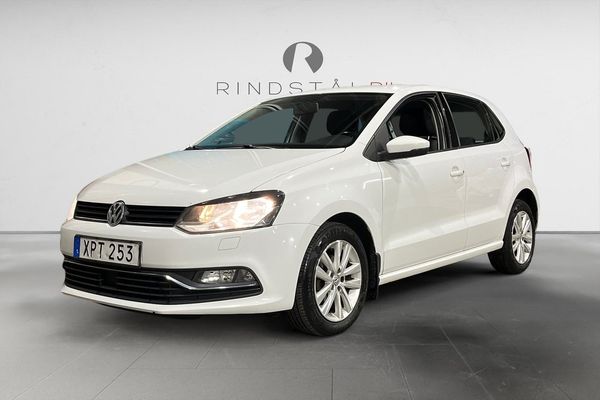 Volkswagen Polo 1.2 TSI 90 HK BASE BLUETOOTH NYBES 0.40L/MIL 360KR/ÅR - 2017